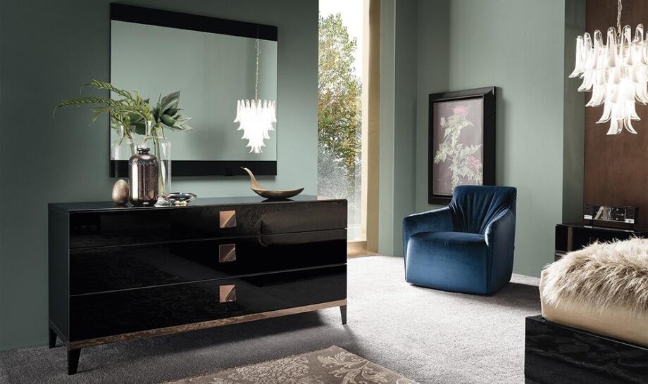 Mont Noir Bedroom Set Alf Italia