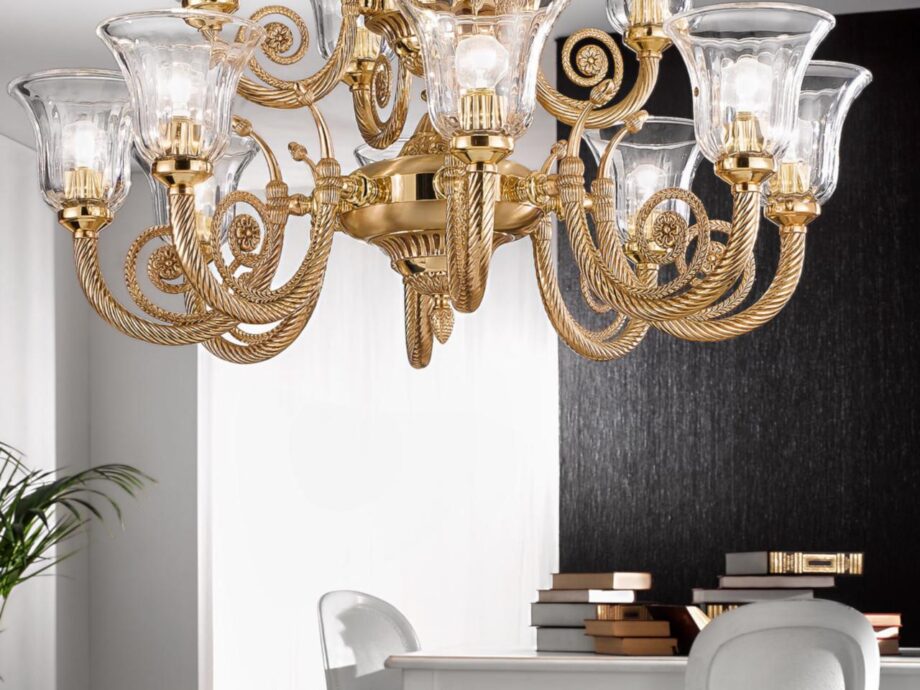William 918/8+4 Pendant Lamp Possoni Illuminazione
