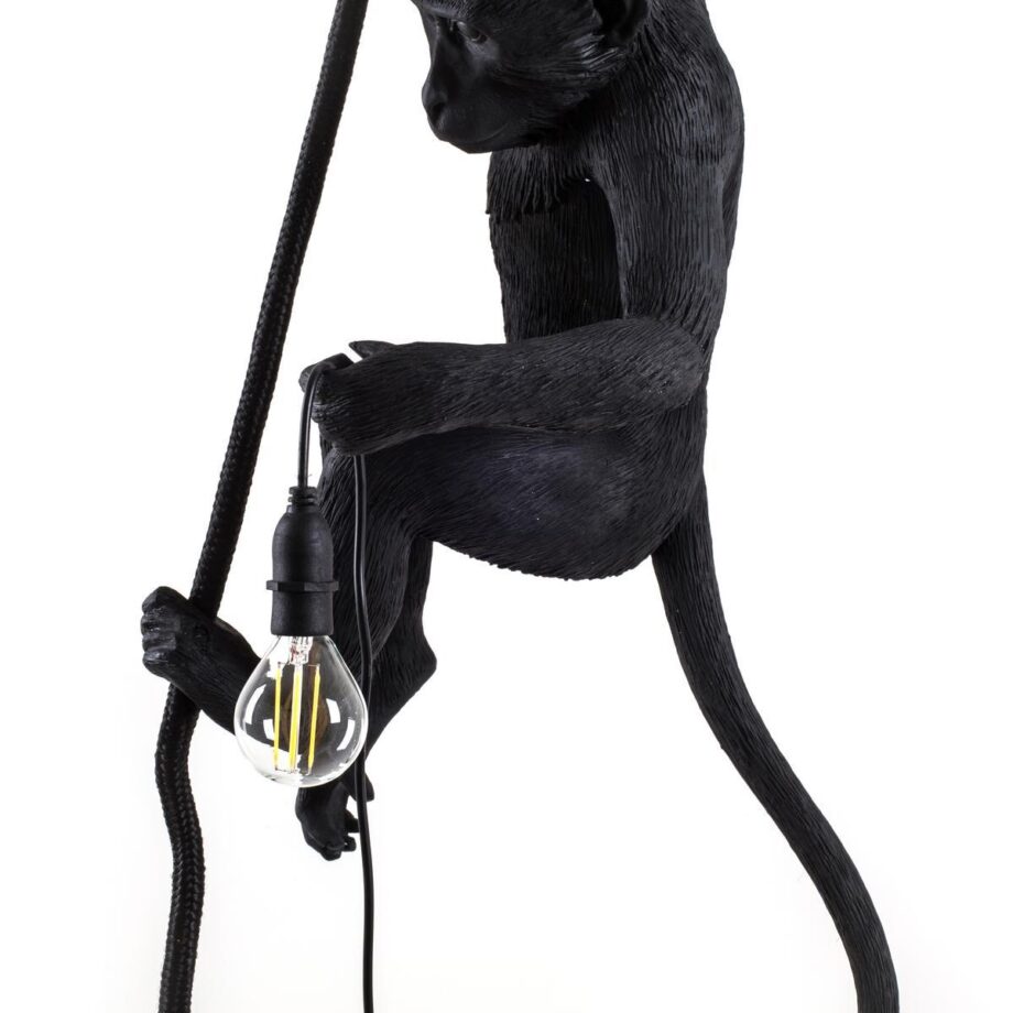 The Monkey Lamp Black Ceiling Outdoor Pendant Lamp Seletti
