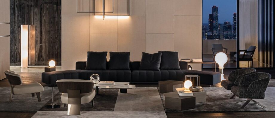 Freeman Lounge Sofa Minotti