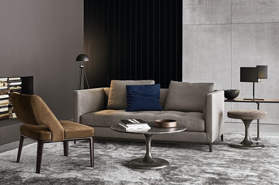 Andersen Slim 90/andersen Slim 90 Quilt Sofa Minotti