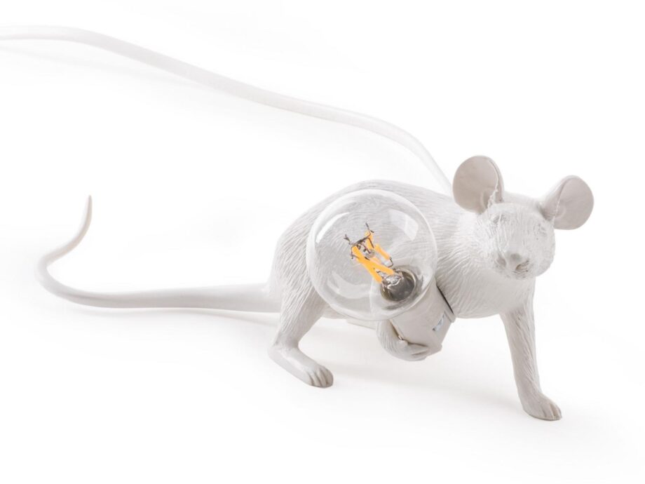 Mouse Lamp Lie Down Lop Table Lamp Seletti
