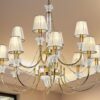 Vicky 37089/8+4 Pendant Lamp Possoni Illuminazione