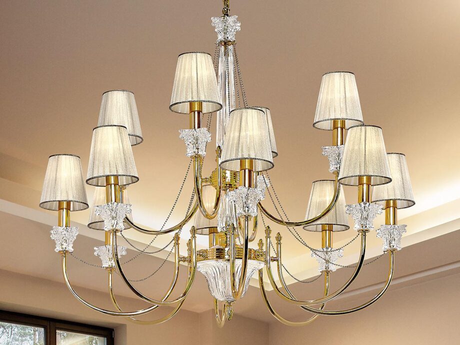 Vicky 37089/8+4 Pendant Lamp Possoni Illuminazione