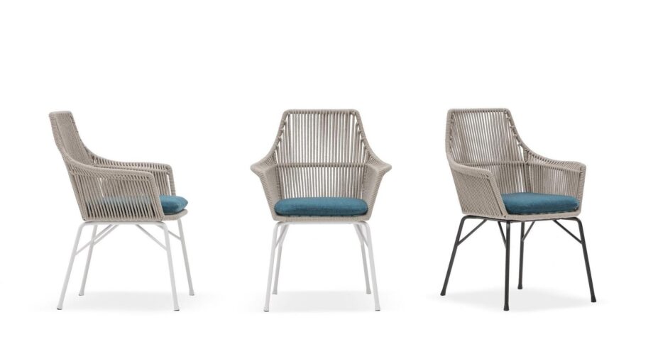 York Cord Outdoor Outdoor Chair Minotti