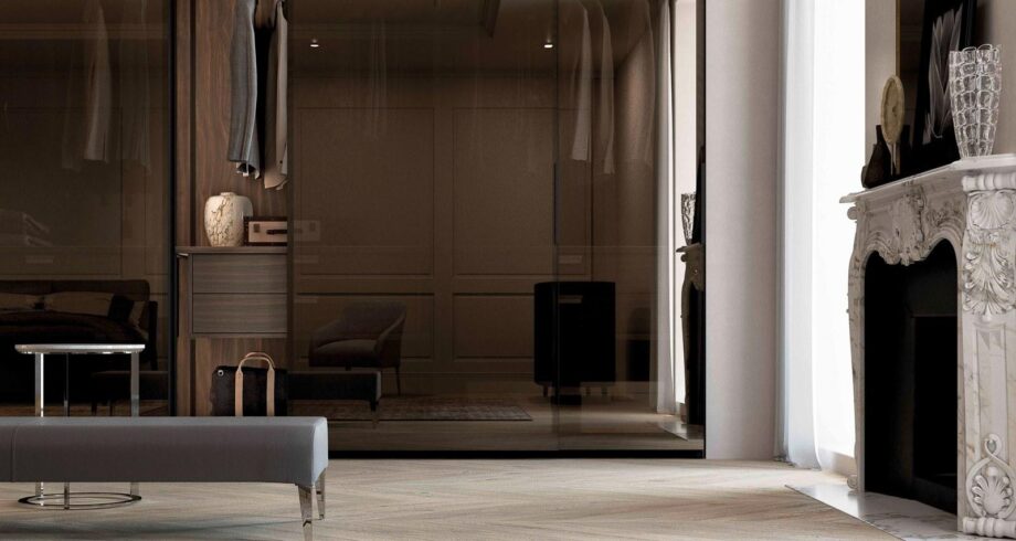 Glass Wardrobe Olivieri
