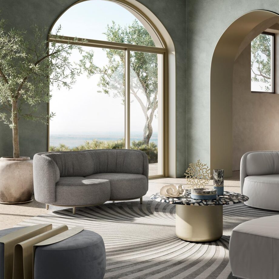 Wave Pouf Natuzzi Italia