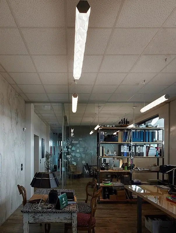 Hugo Architectural System Pendant Lamp Slamp