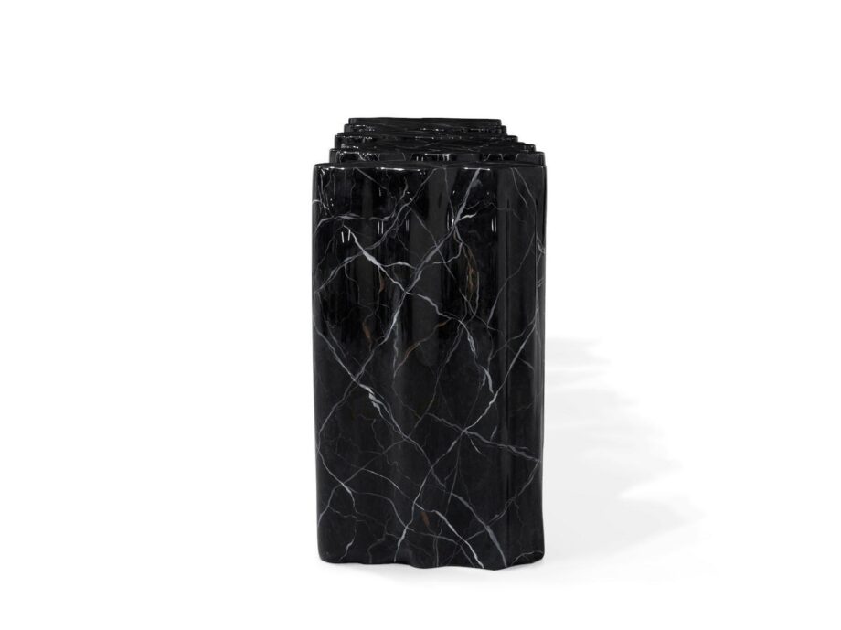 Monochrome Faux Marble Console Boca Do Lobo