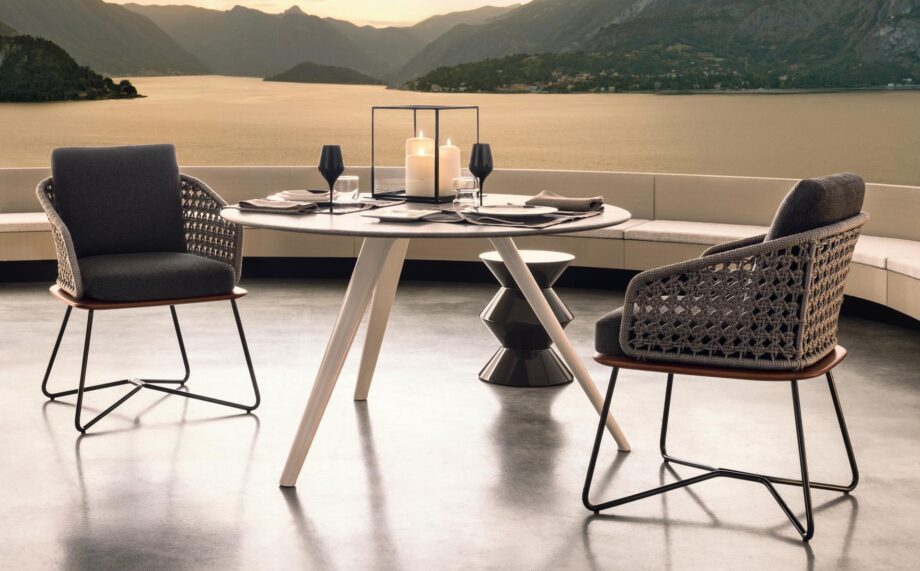 Rivera Little Outdoor Chair Minotti