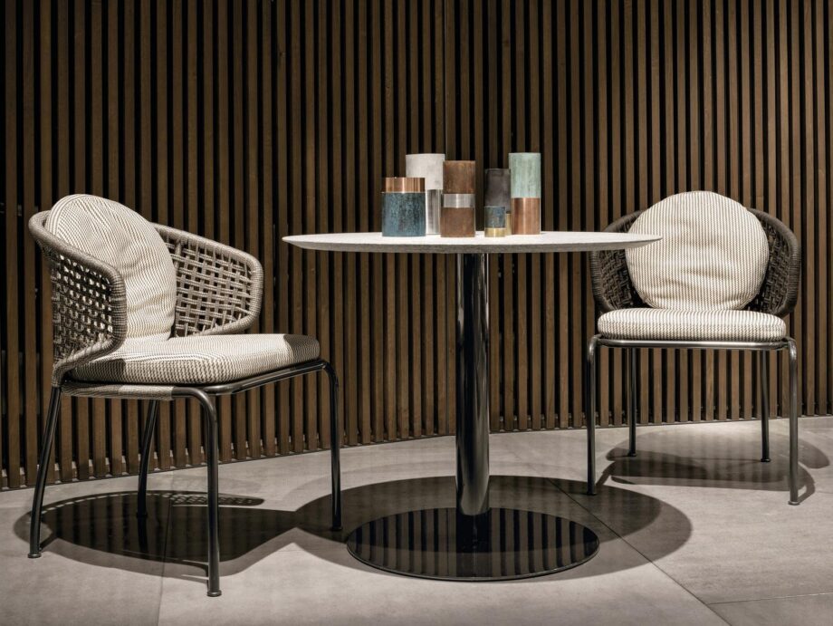 Aston Cord Outdoor Chair Outdoor Chair Minotti