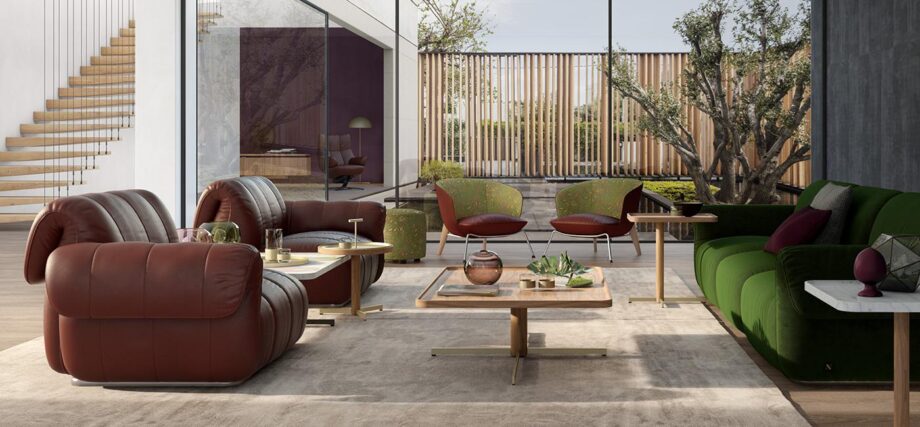 Penelope Easy Chair Natuzzi Italia