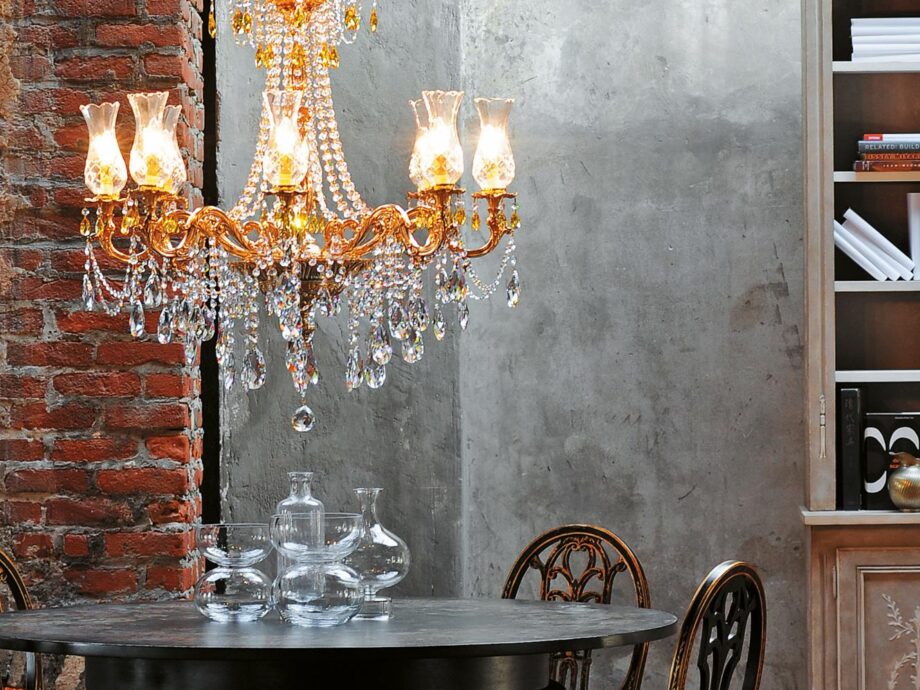 Queen 095/8 Sh/g Pendant Lamp Possoni Illuminazione