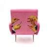 Lipstick Pink Armchair Seletti