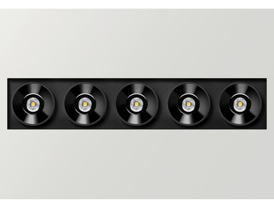 Black Foster Trimless 5 Spotlight Arkoslight