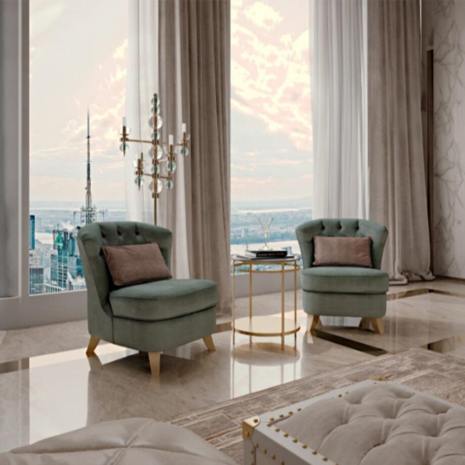 Deco Armchair Cavio