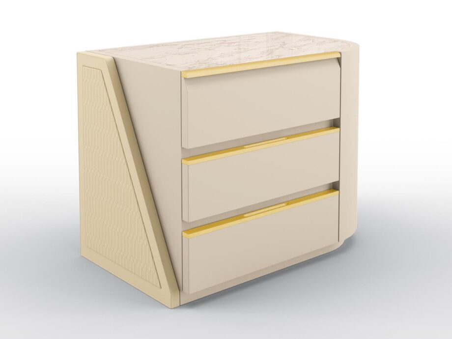 Stuart Bedside Table Bruno Zampa