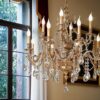 Versailles 093/8+4 Sh/g Pendant Lamp Possoni Illuminazione