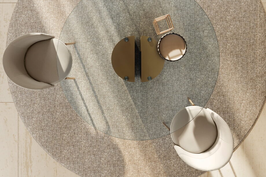 Dora Glass Table Eforma