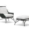 Prince Cord Outdoor Outdoor Armchair Minotti