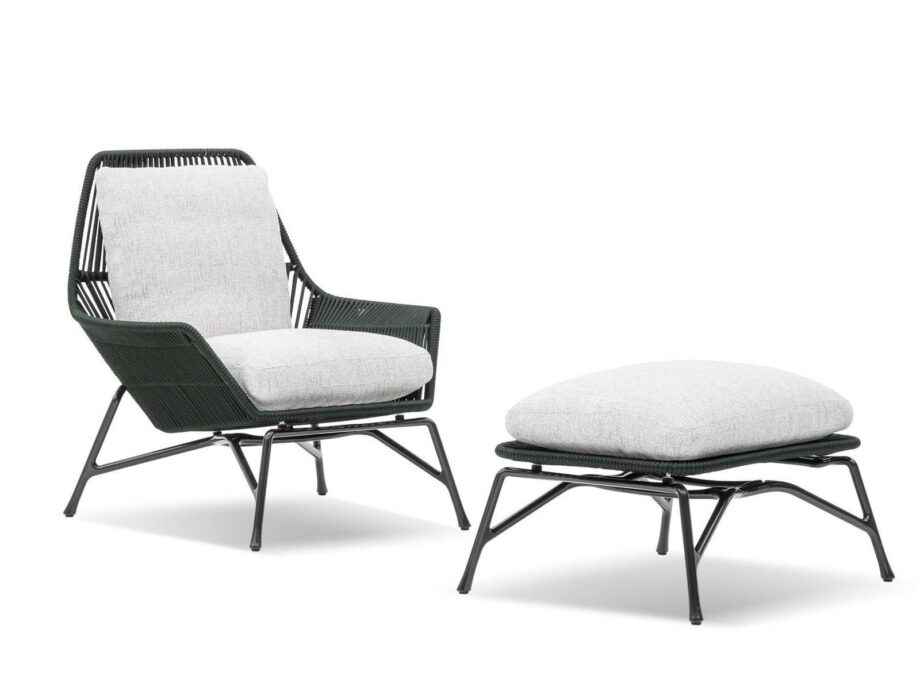Prince Cord Outdoor Outdoor Armchair Minotti