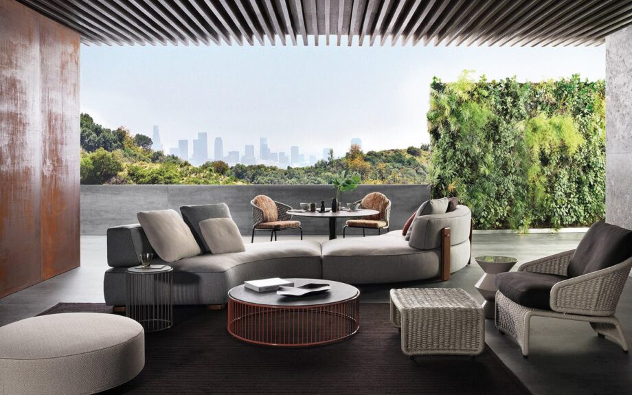 Florida Outdoor Sofa Minotti