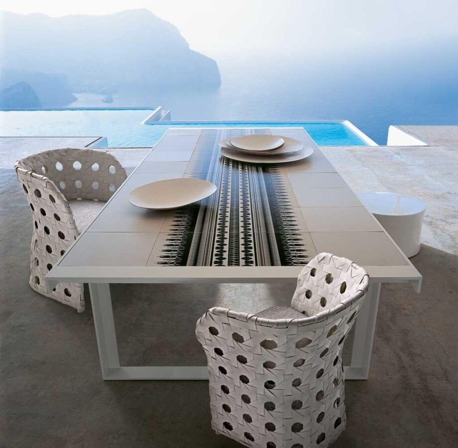 Canasta Outdoor Table Bb Italia