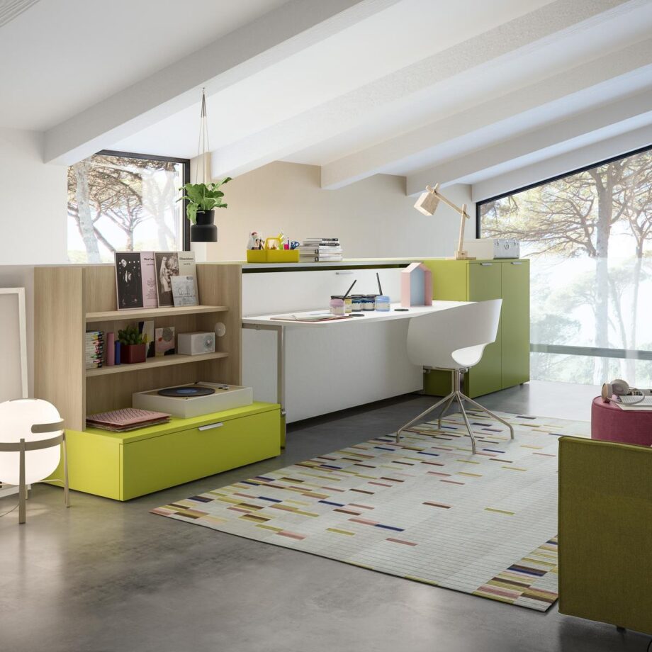 Cabrio In Kids Bedroom Set Clei