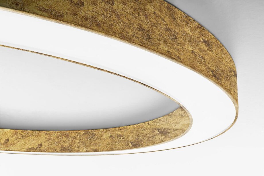Silver Ring Wall Lamp Panzeri