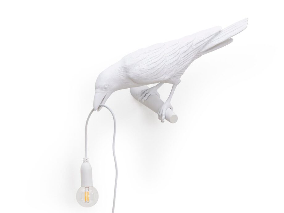 Bird Lamp Looking Left/right Wall Lamp Seletti