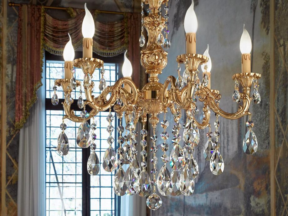 Oldie 504/6 Sh/g Pendant Lamp Possoni Illuminazione