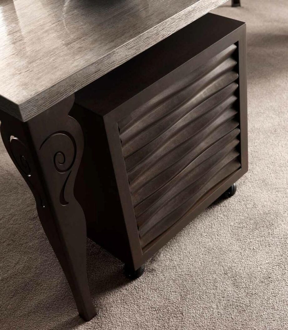 Ebon Bedside Table Corte Zari