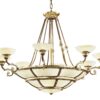 Raffaello 1999/14+8 Pendant Lamp Possoni Illuminazione