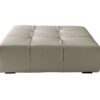Tufty Time Leather Pouf Bb Italia