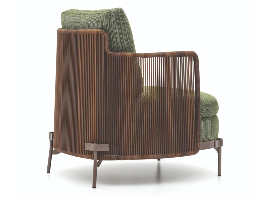Tape Cord Outdoor Outdoor Armchair Minotti