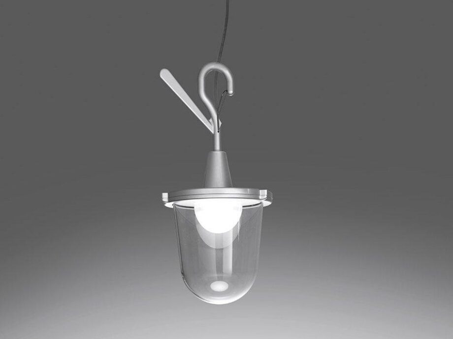 Tolomeo Lampione Outdoor Hook Outdoor Pendant Lamp Artemide
