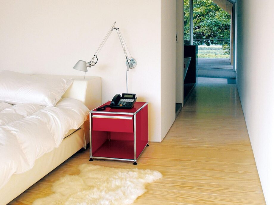 Haller Nightstand Bedside Table Usm