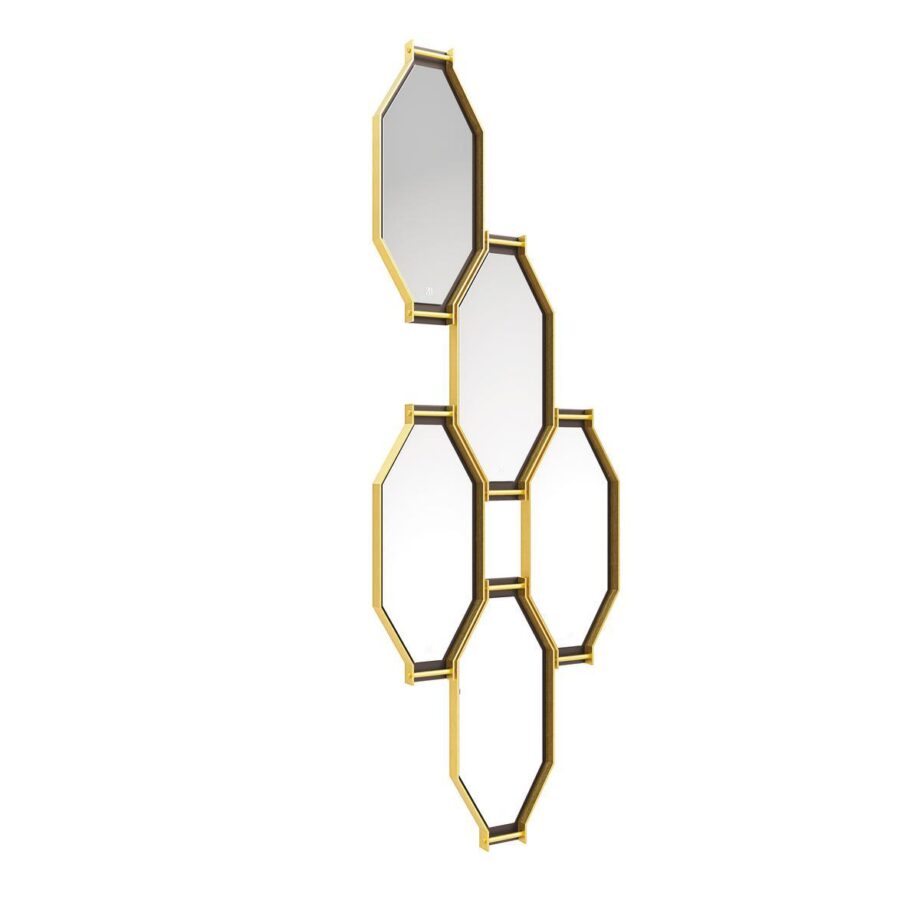 Twin Composition 1 Mirror Bruno Zampa