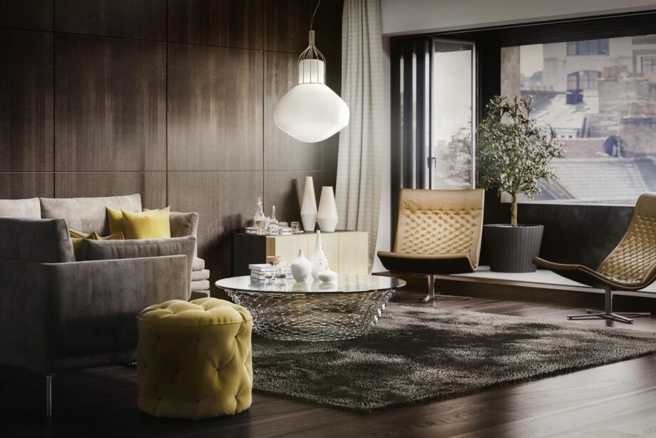 Aérostat Pendant Lamp Fabbian