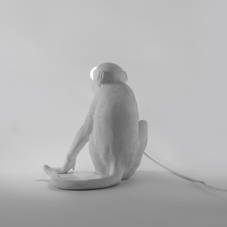 The Monkey Lamp Sitting Outdoor Floor Lamp Seletti