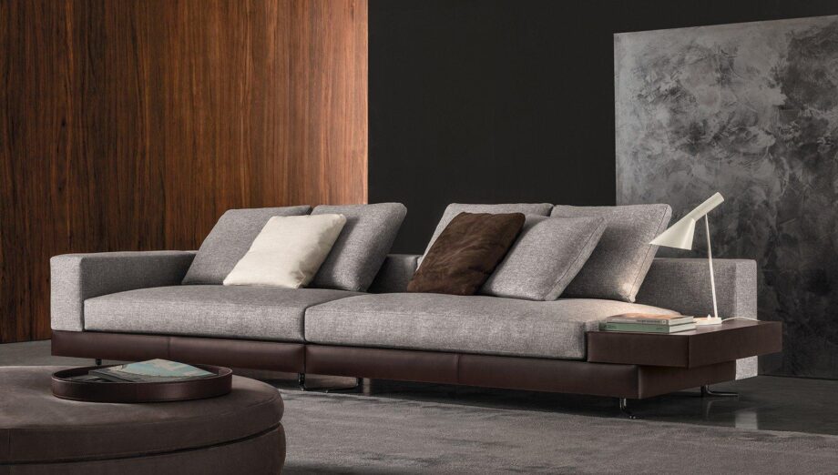 White Sofa Minotti