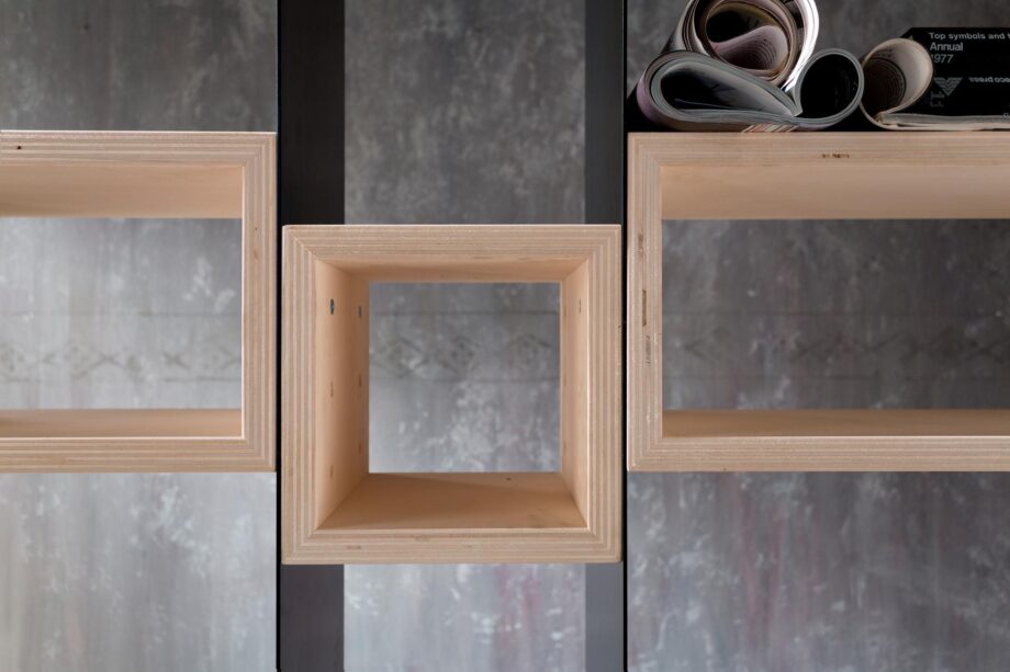 Concrete Bookcase Zava