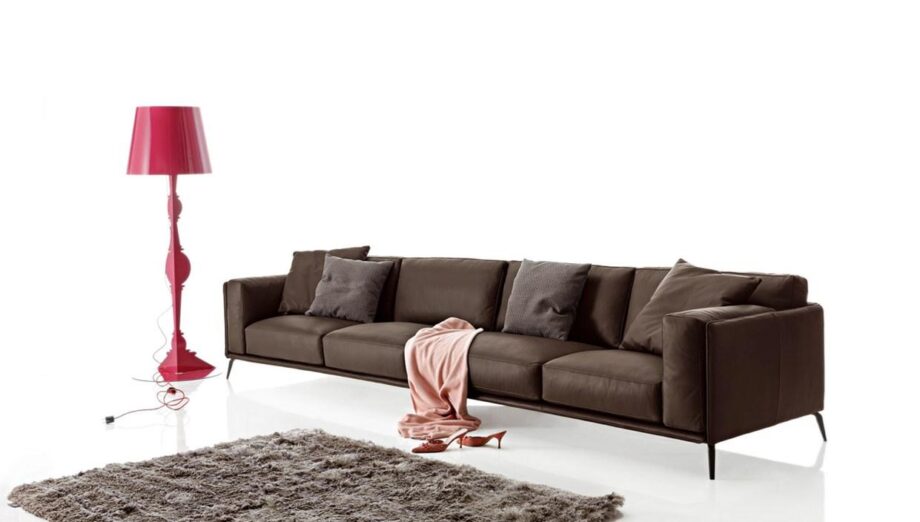 Kris Leather Low Sofa Ditre Italia