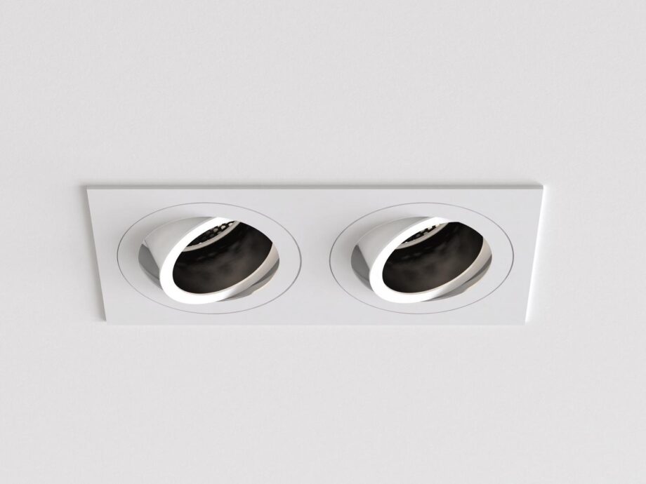 Pinhole Square Twin Adjustable Spotlight Astro Lighting