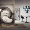 Flora Pewter Floor Lamp Slamp