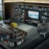 Wall System Bookcase Poliform