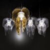 Aria Gold Pendant Lamp Slamp