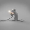 Mouse Lamp Sitting Mac Table Lamp Seletti