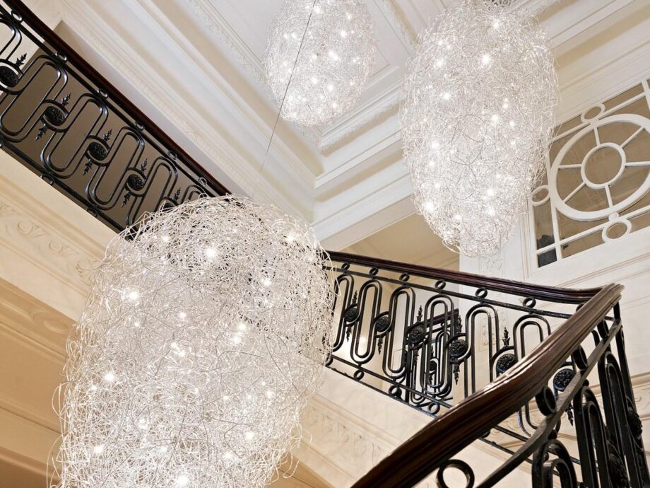 Fil De Fer Nuvola Pendant Lamp Catellani Smith