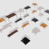 Slim Outdoor Side Table Sovet